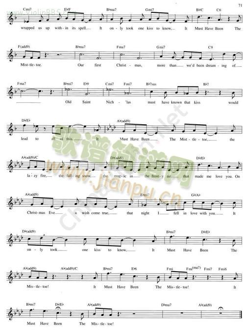 94.IT MUST HAVE BEEN THE MISTLETOE2