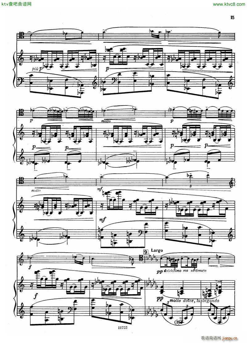 Debussy Sonata for Cello and Piano14
