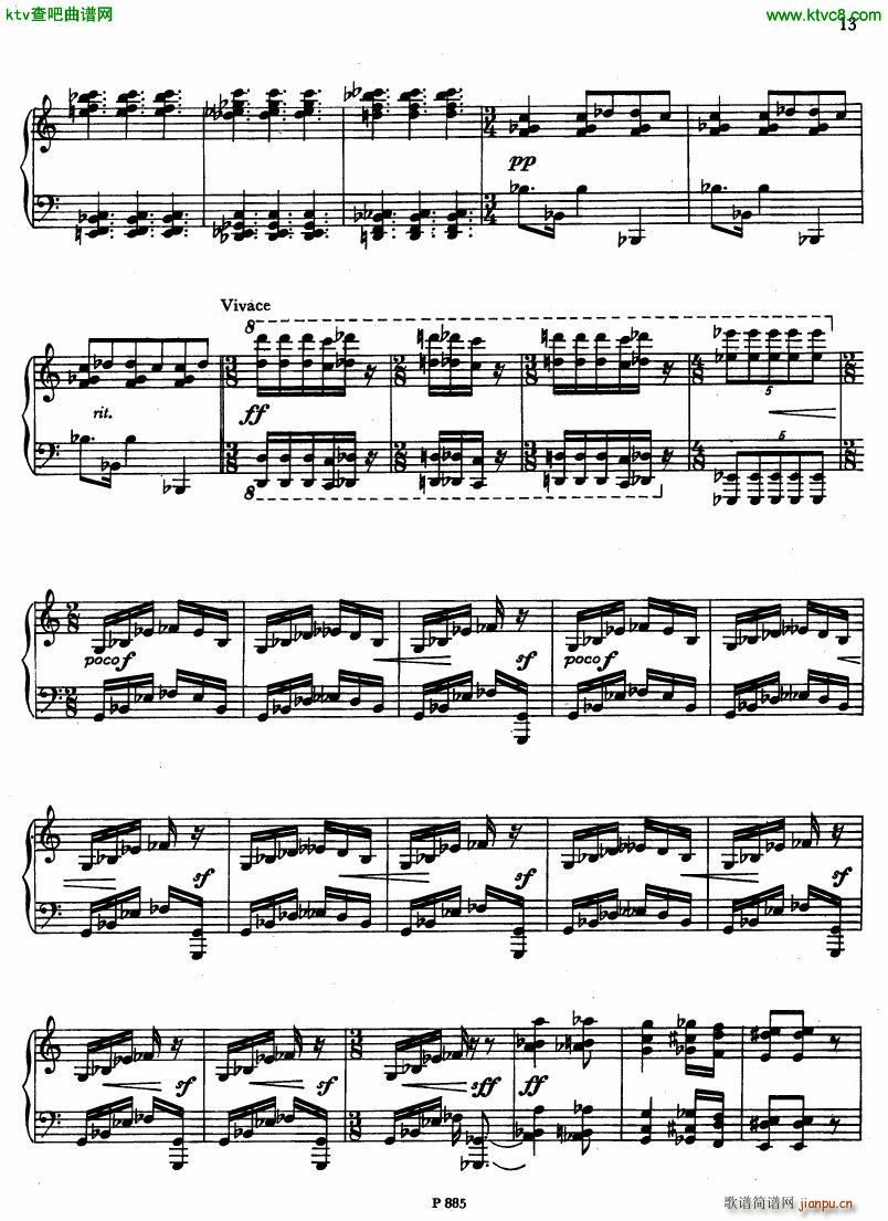 Fiser piano sonata no 411