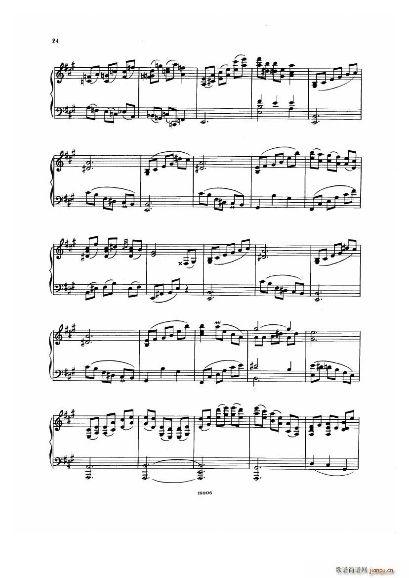 Albeniz op 65 Etudes no 1 724