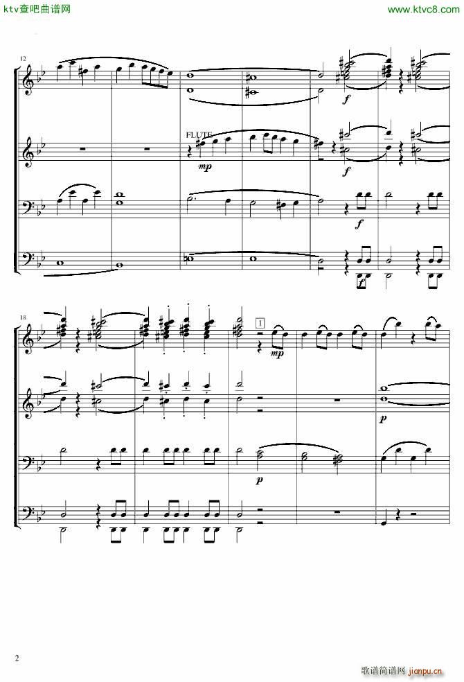 莫扎特g小调第40交响曲第一乐章 电子琴_莫扎特2