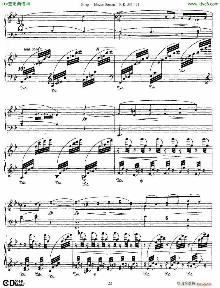 Grieg Sonata K 533 Mozart 2nd Piano Grieg22