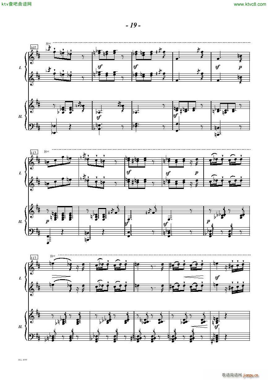 Diabelli Sonata Op33 For Two Pianos19