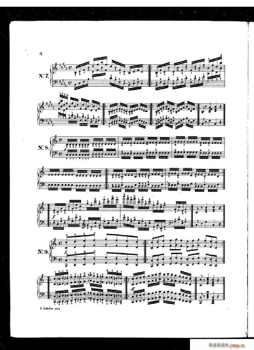 Czerny School of Velocity book 1 Op 2994
