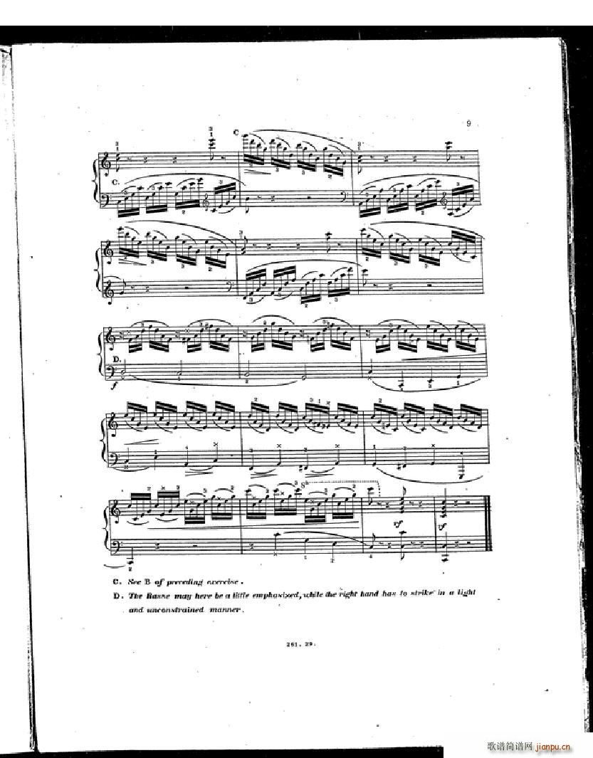 Czerny Etudes de la Velocite6