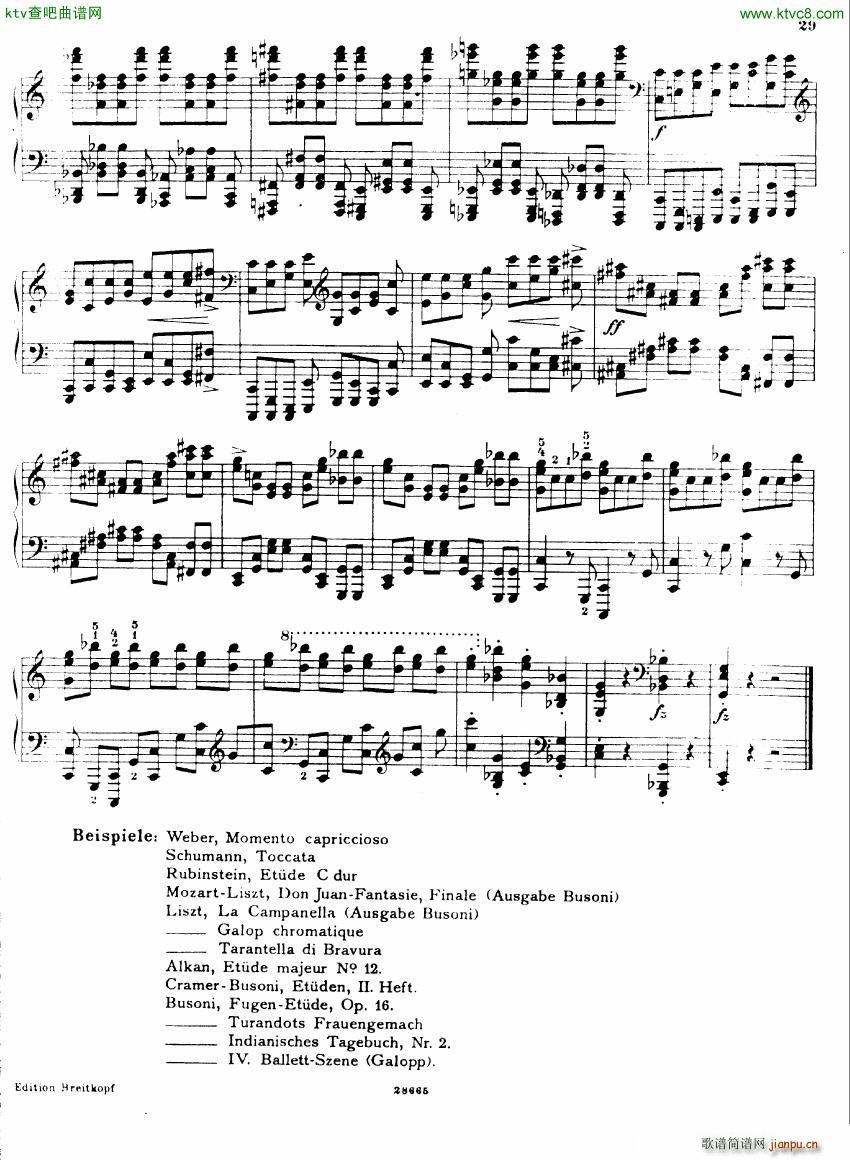 Busoni Etudes 211