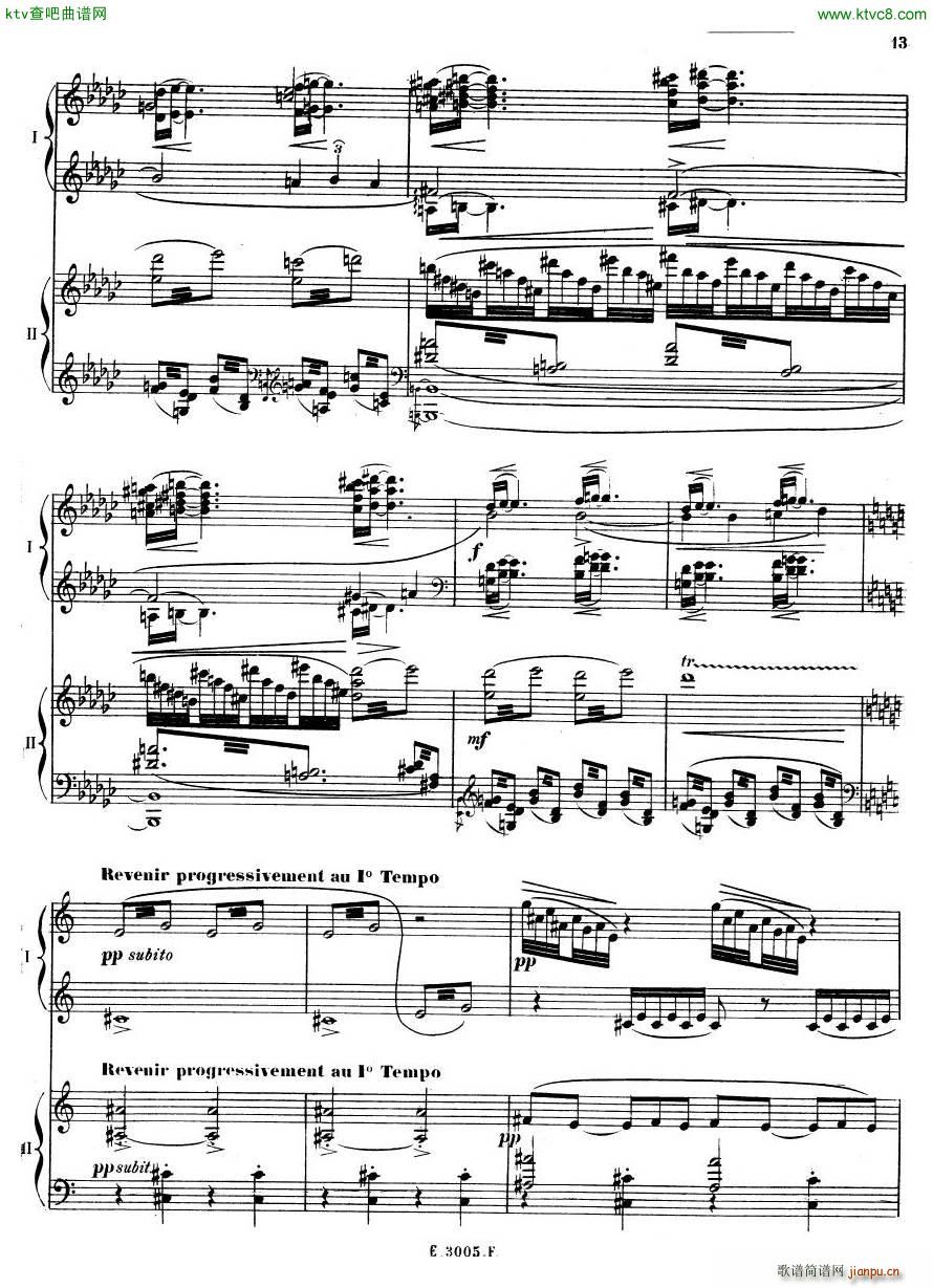 Debussy Ravel 3 Nocturnes 2pno44