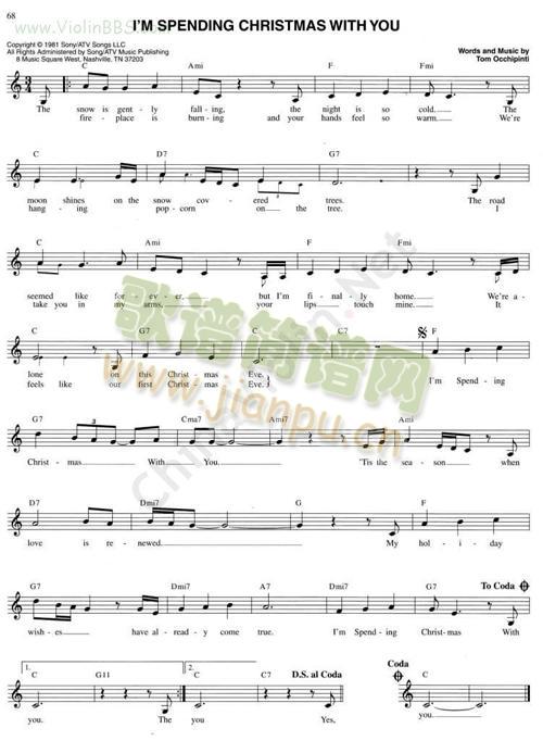 92.I`M SPENDING CHRISTMAS WITH YOU1