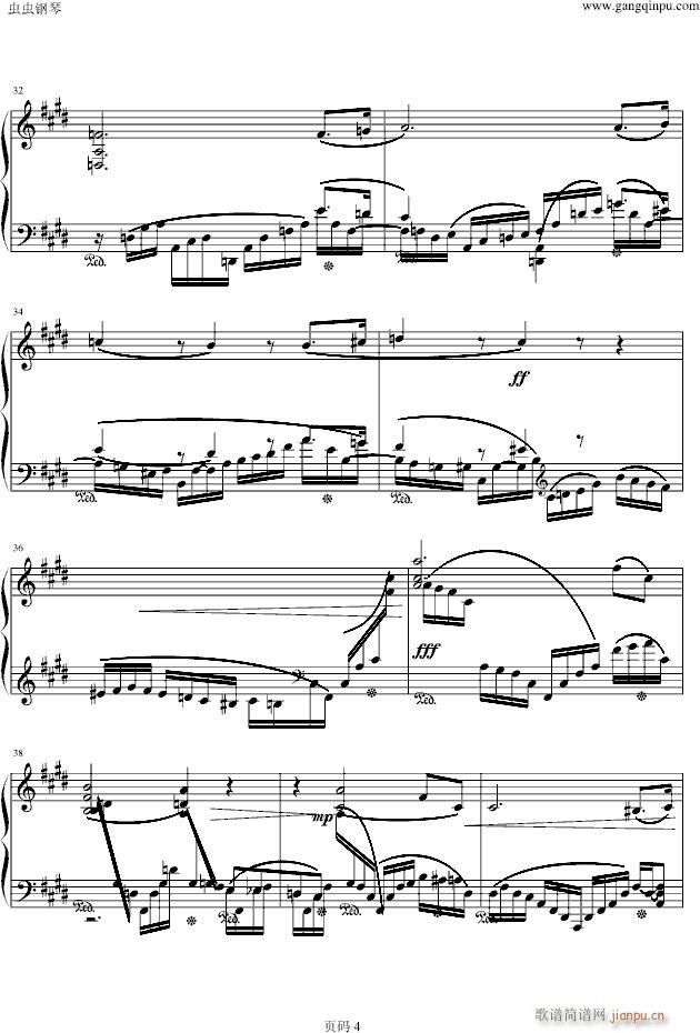 《革命》（左手版）_肖邦-chopin4