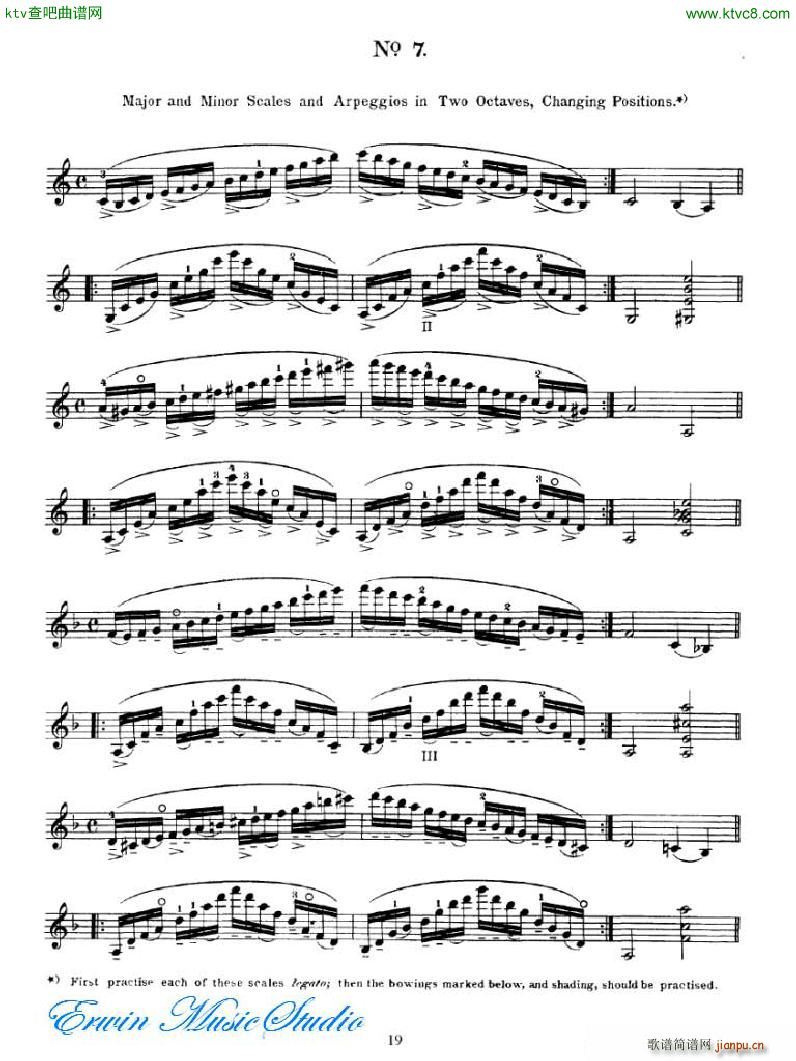 拉赫利美利 小提琴音阶练习19 361