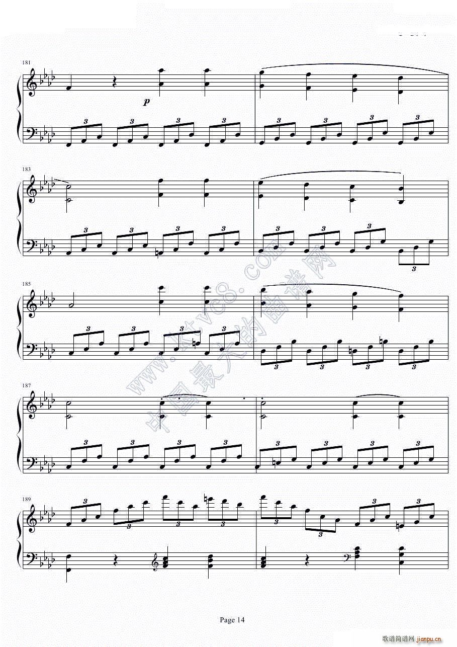 贝多芬第一钢琴奏鸣曲（作品2 第一号）15