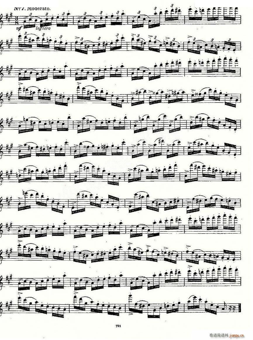 18 kleine Studien Op 41 笛萧谱7