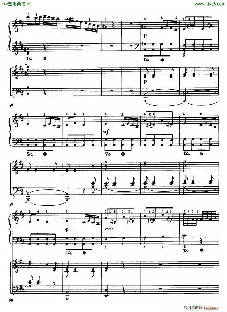 Haydn Piano Concerto in D Major 2pf48