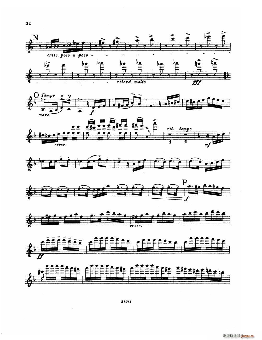 Bowen Suite for violin and piano violin part22