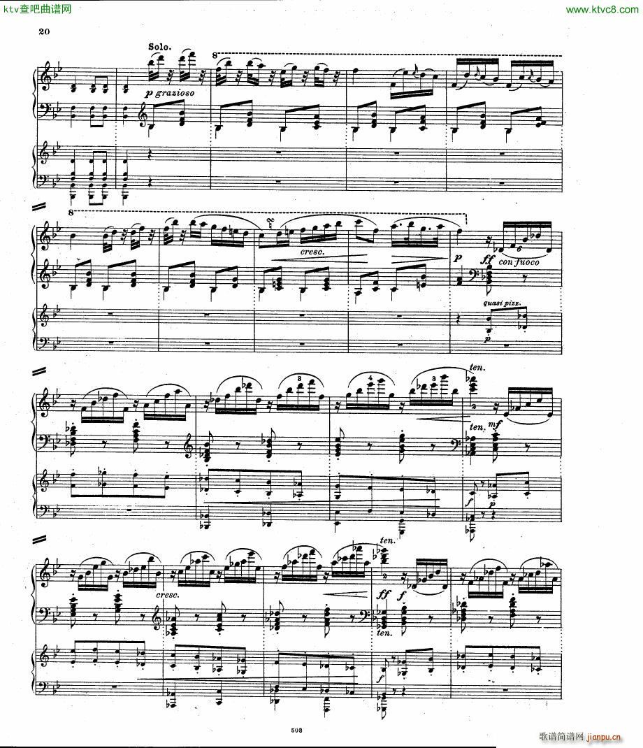 Hummel op 56 Rondo brillant pno orch19