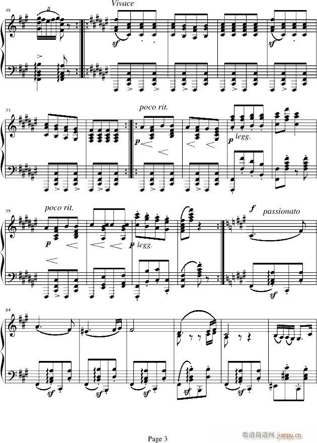 匈牙利舞曲5号_勃拉姆斯-Brahms3