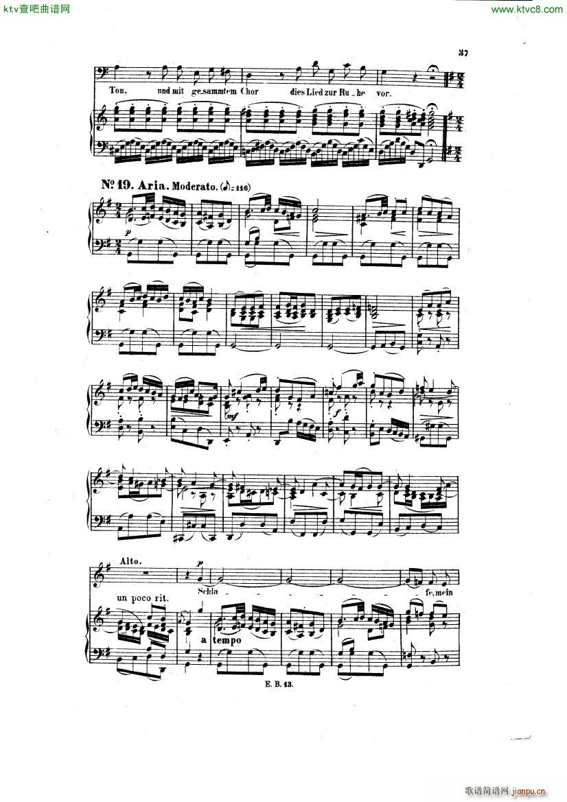 Bach JS BWV 248 Christmas Oratorio No 19 231