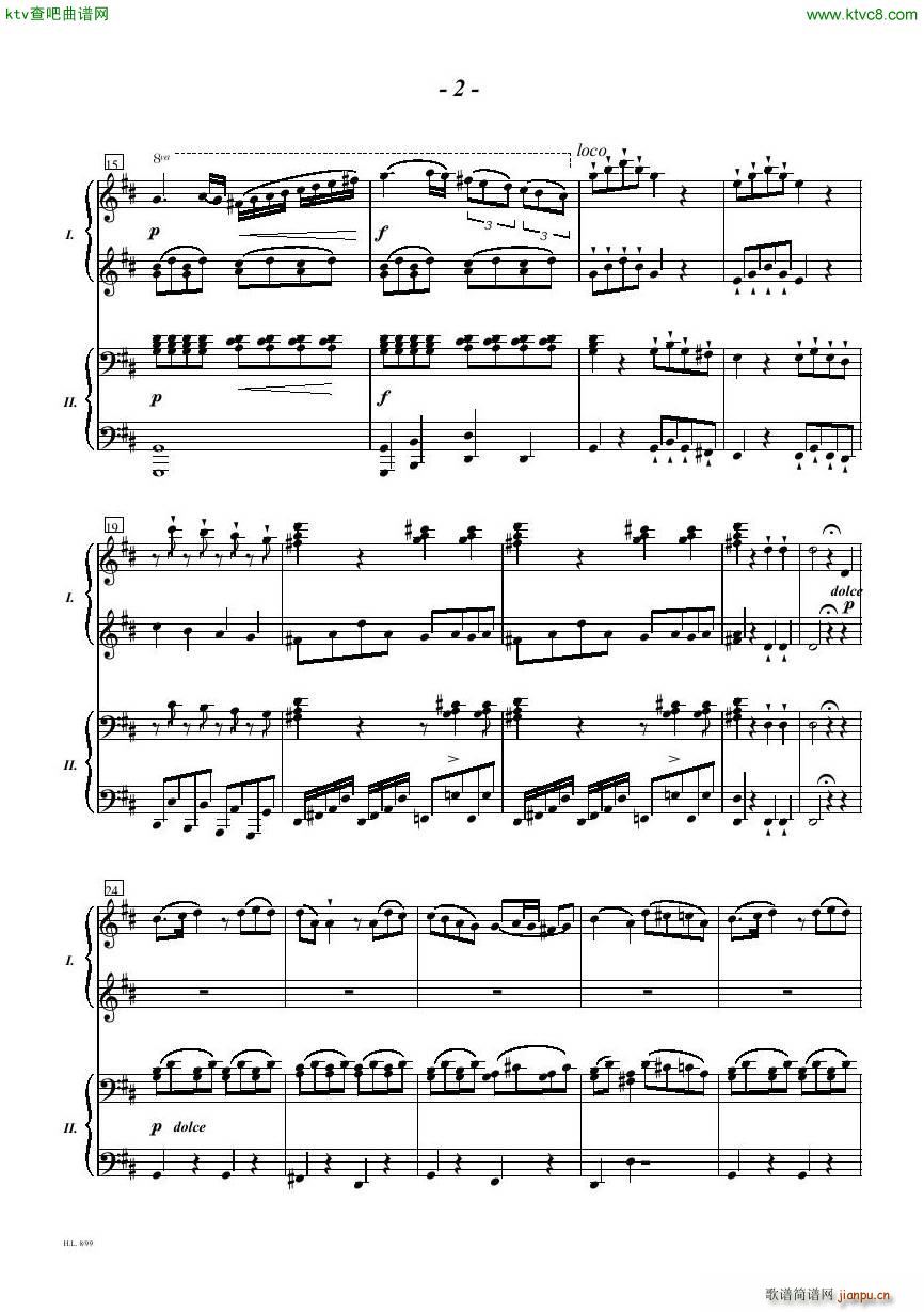 Diabelli Sonata Op33 For Two Pianos2