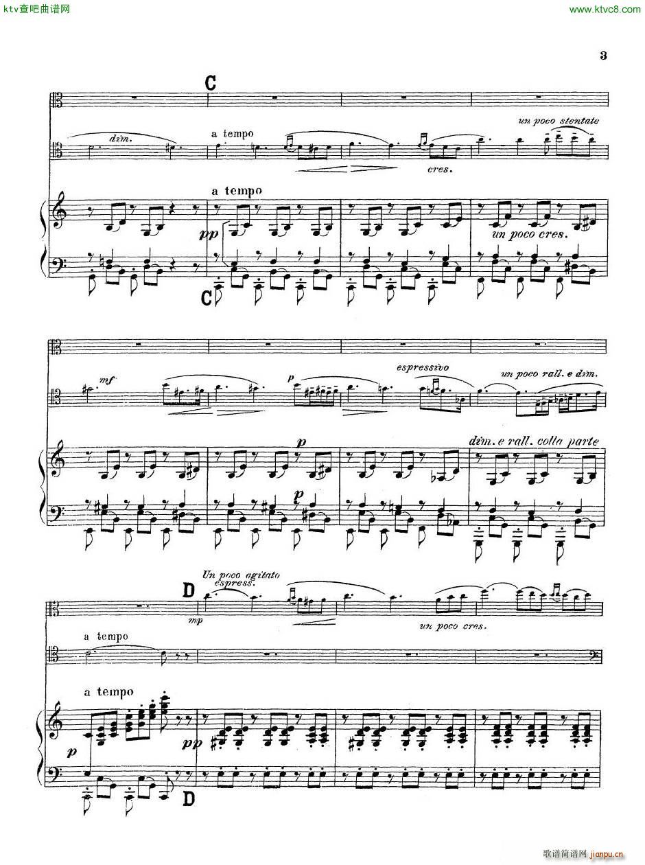 Drigo Meditation Viola Cello Piano14
