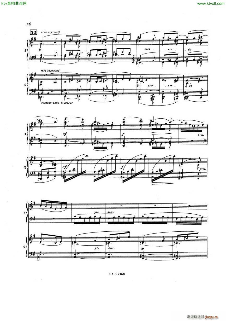busser debussy Petite Suite 2P26