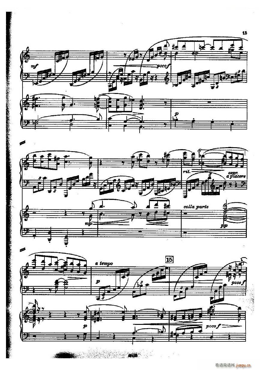 Dohnanyi Variations Nursery Rhyme Op25（一）15