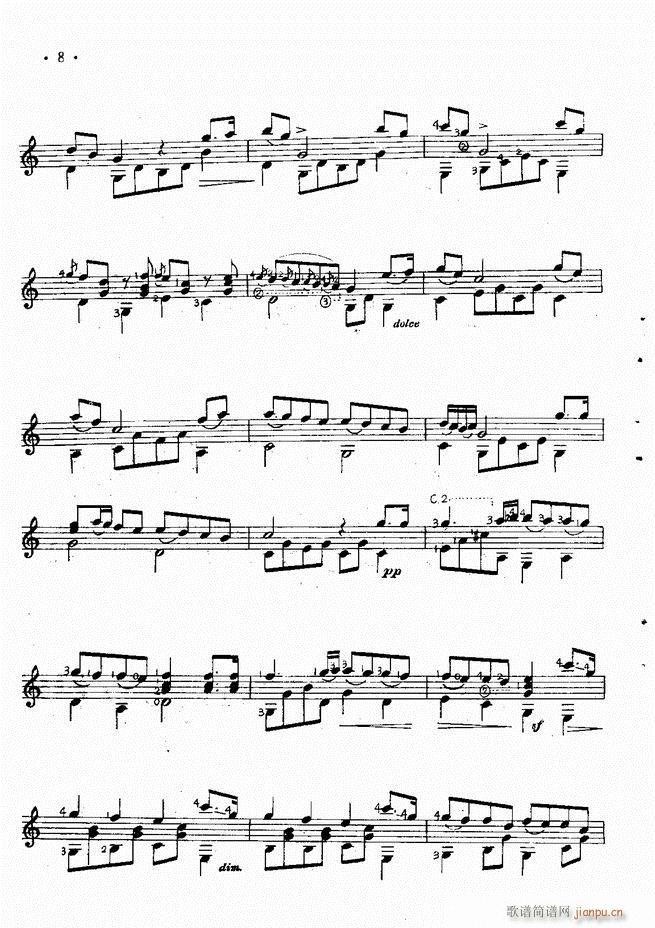 吉他独奏曲精选10