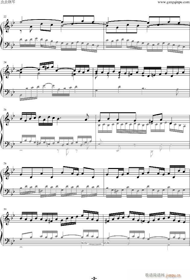 BWV578 Littlle Fugue_巴赫-P.E.Bach3