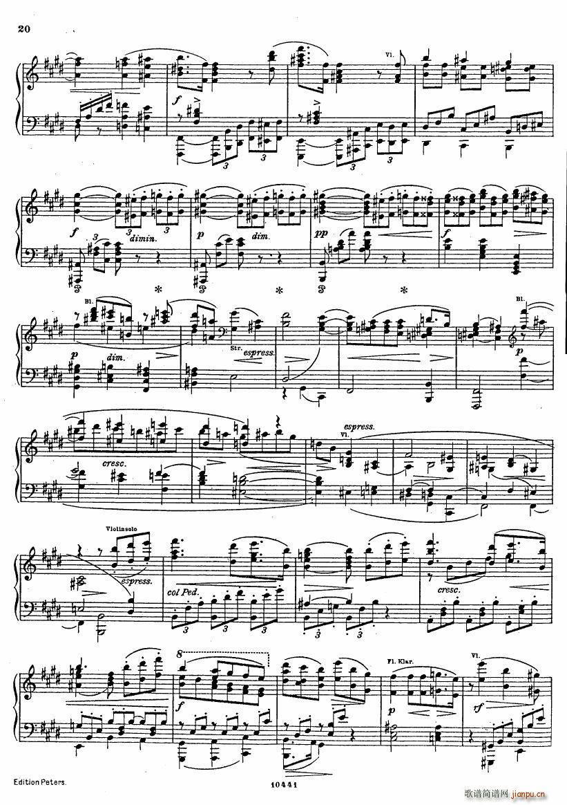 Brahms op 68 Singer Symphonie Nr 119