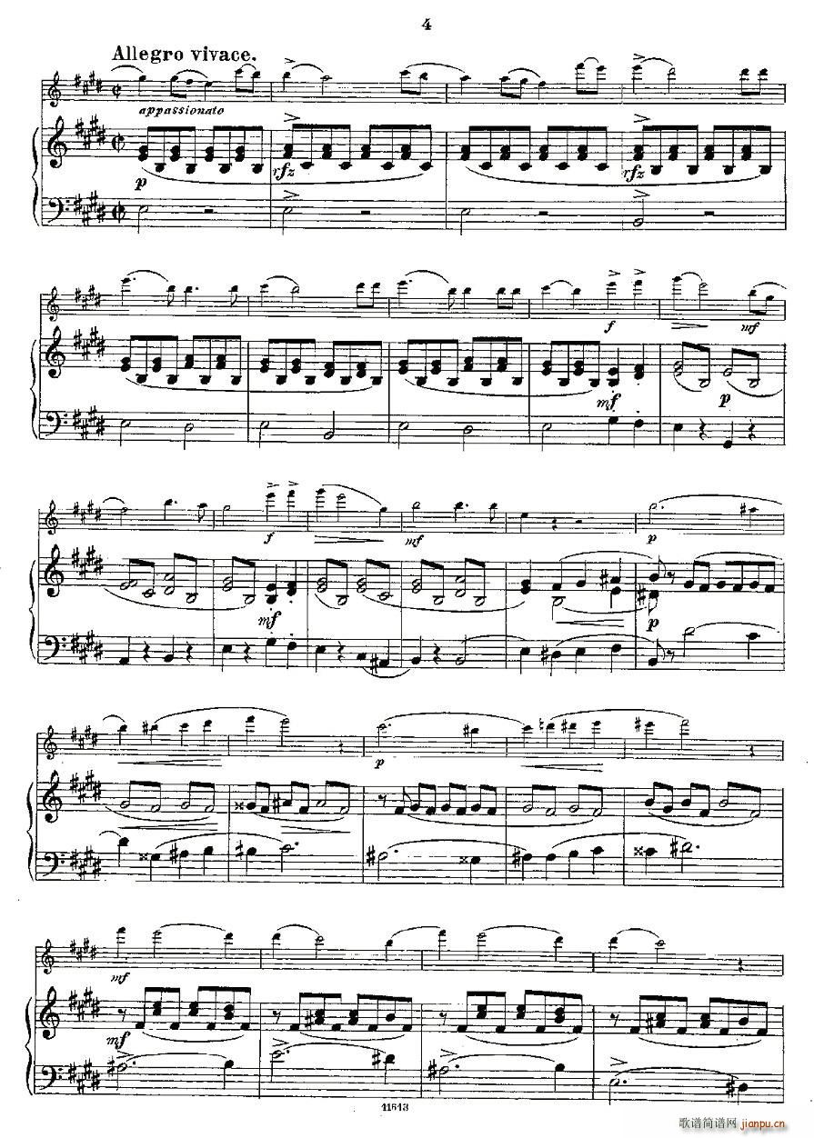 Opern-Transcriptionen.Op.45-1（长笛+钢琴伴奏）4
