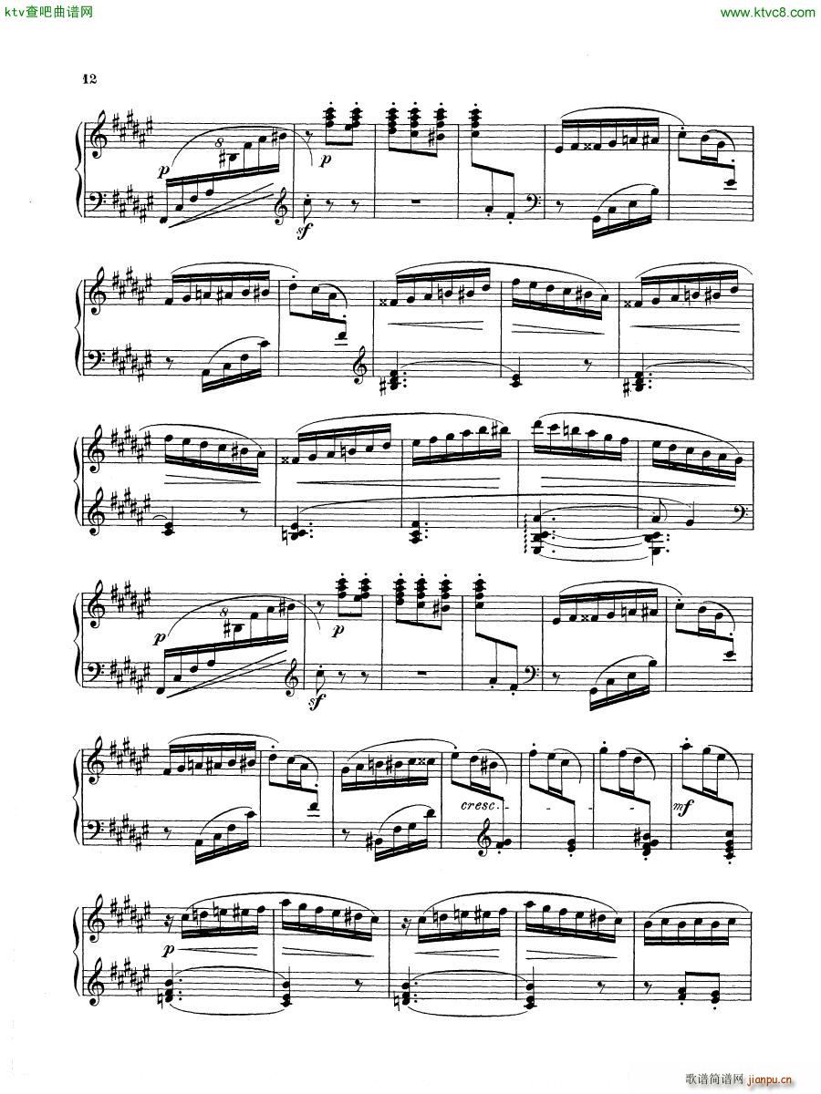 D Albert op 16 no 1 2 Waltz and Scherzo31