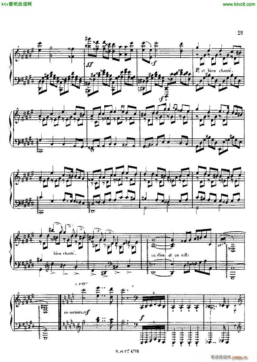 Alkan op 33 Grande Sonata part 121