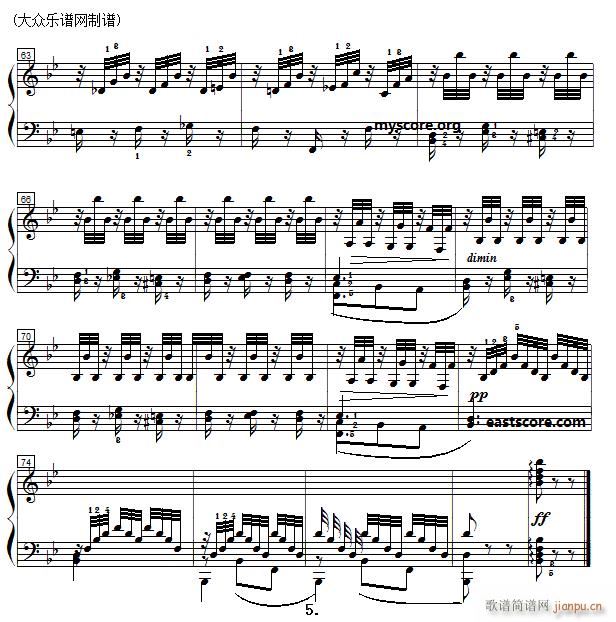 车尔尼《 钢琴快速练习曲》（Czerny 299）第13首 及练习提示5