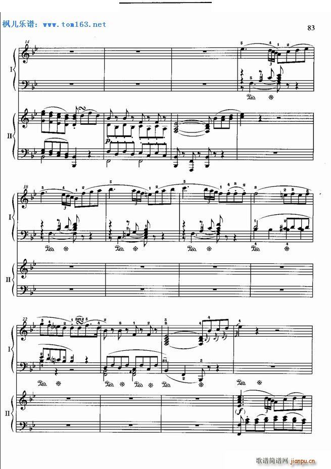 浪漫曲（降B大调钢琴协奏曲第二乐章） ―_莫扎特2