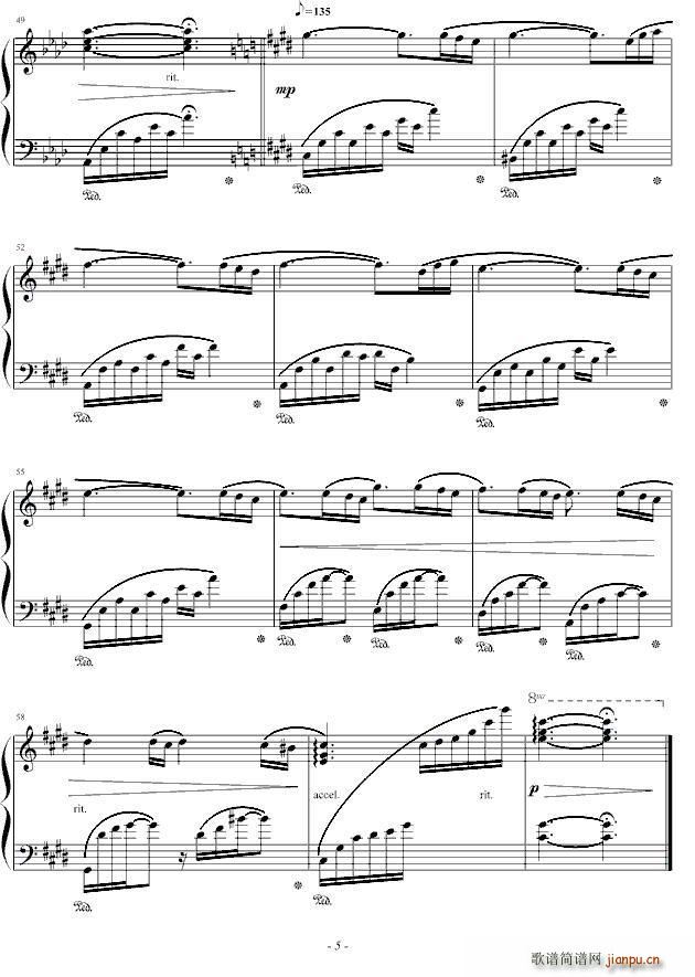 升C小调钢琴叙事曲_肖邦5