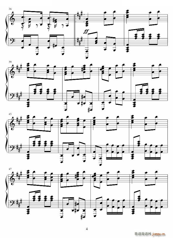 瓦洛多斯改编 《土耳其进行曲》_莫扎特4