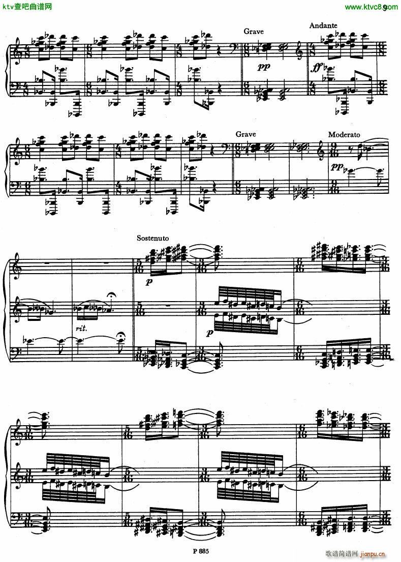 Fiser piano sonata no 47