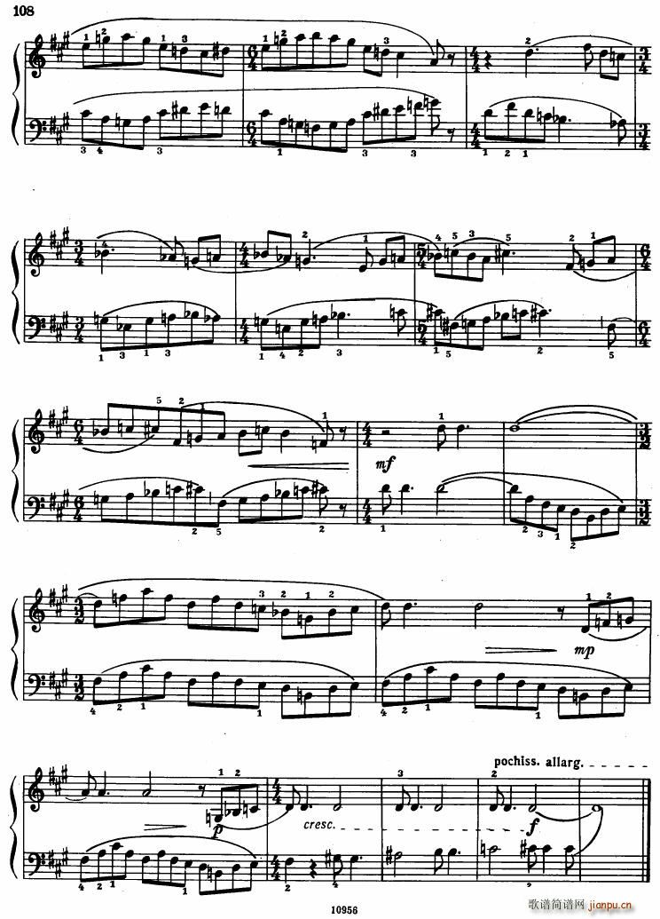 Bartok SZ 107 Mikrokosmos for Piano 97 12133