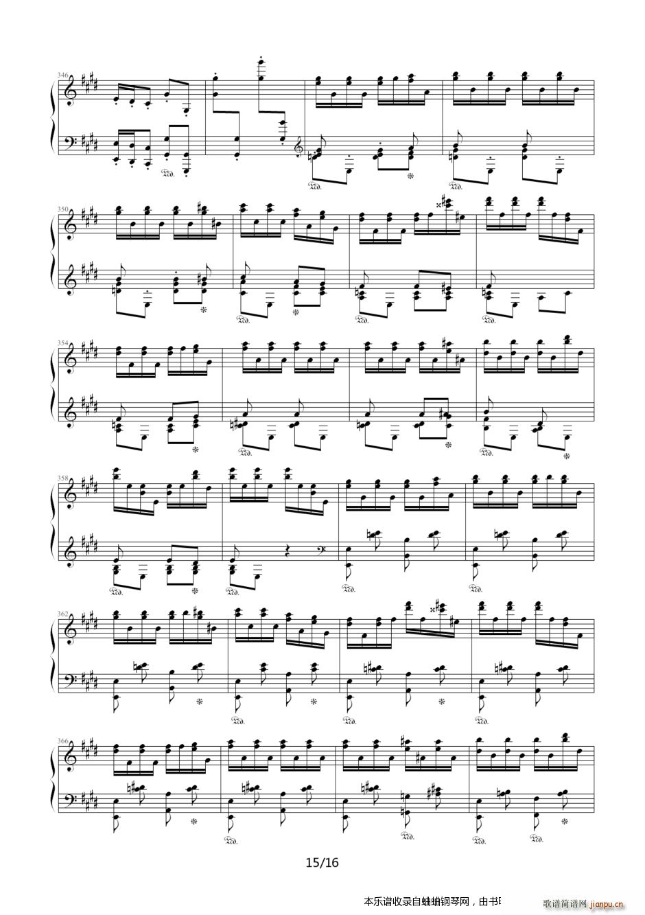 匈牙利狂想曲第1号（优美动人又激情四溢的作品 Yip骏版）15