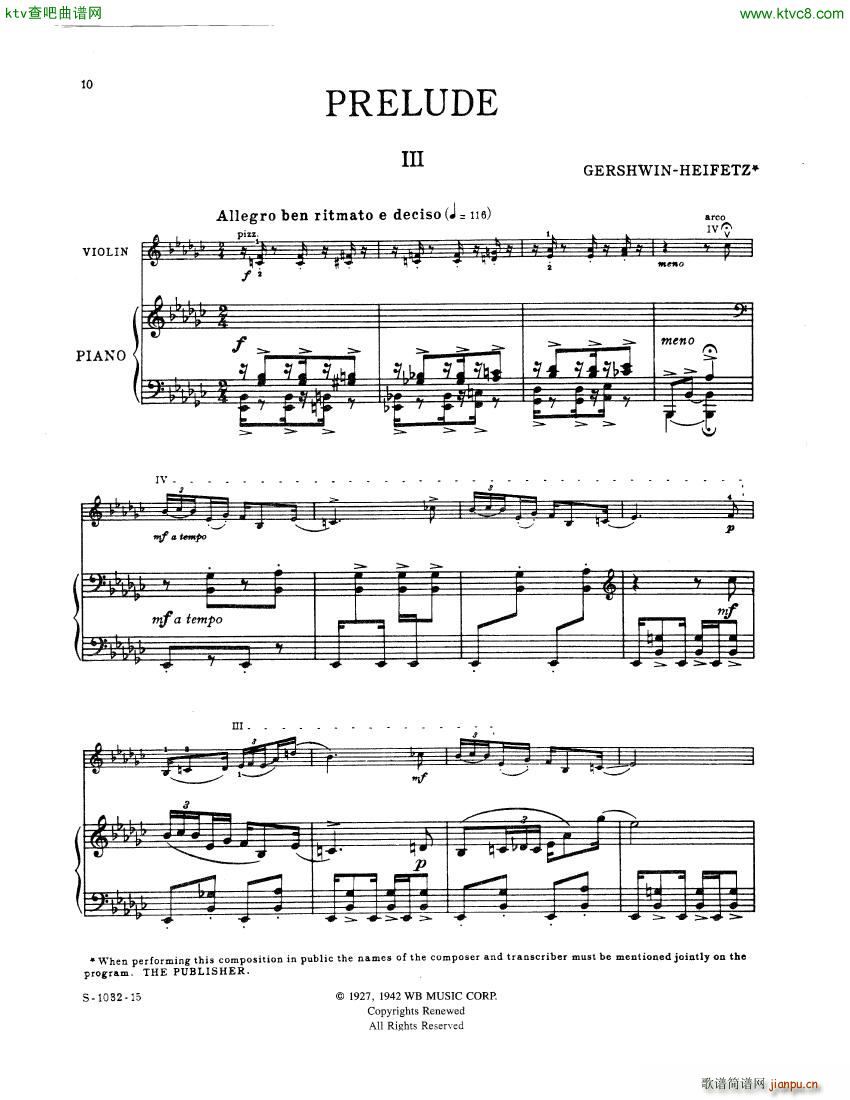 3 Preludes Piano Parts Gershwin9