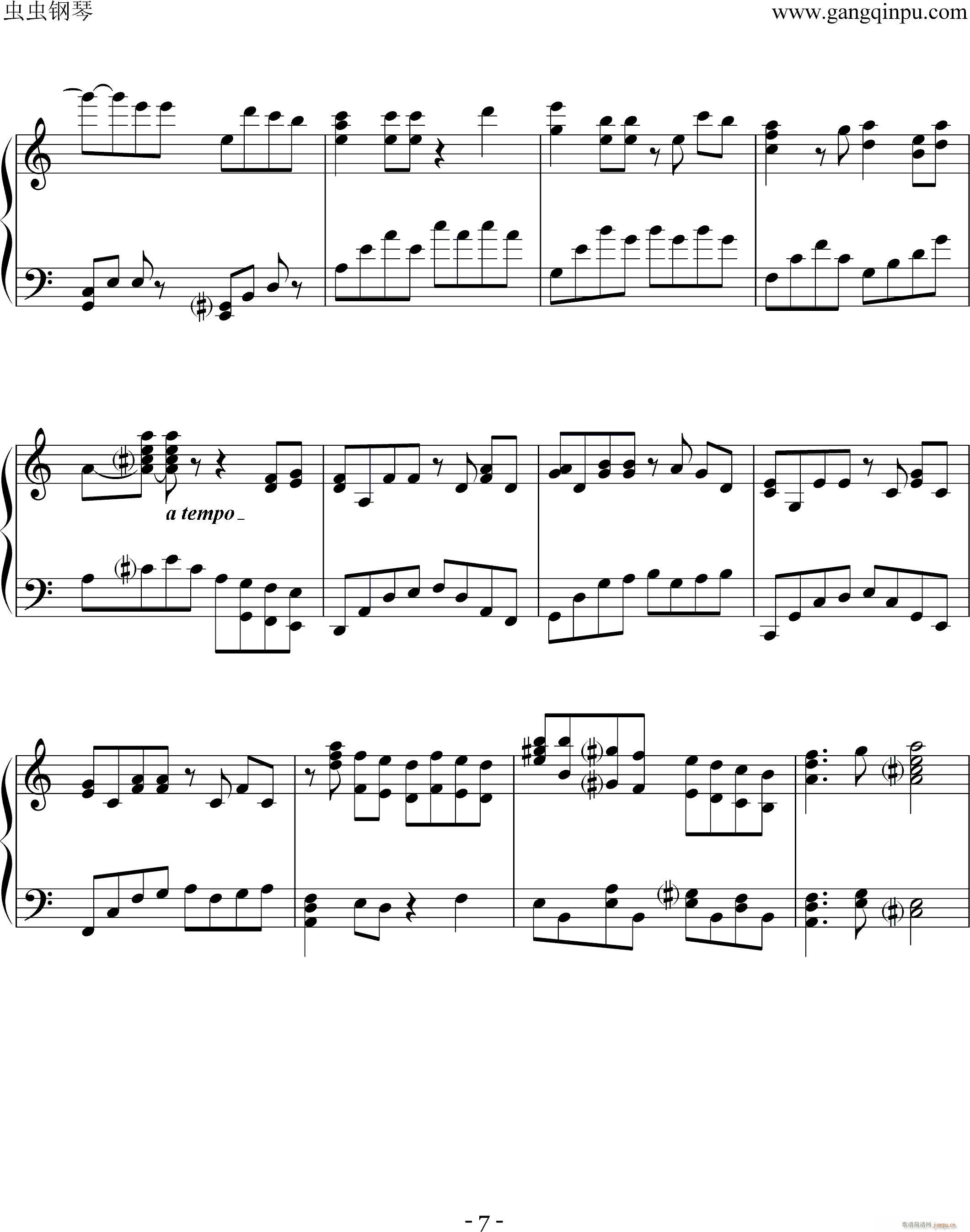 to the beginning 钢琴版 -��-�V-��-琴-_尾浦游纪7