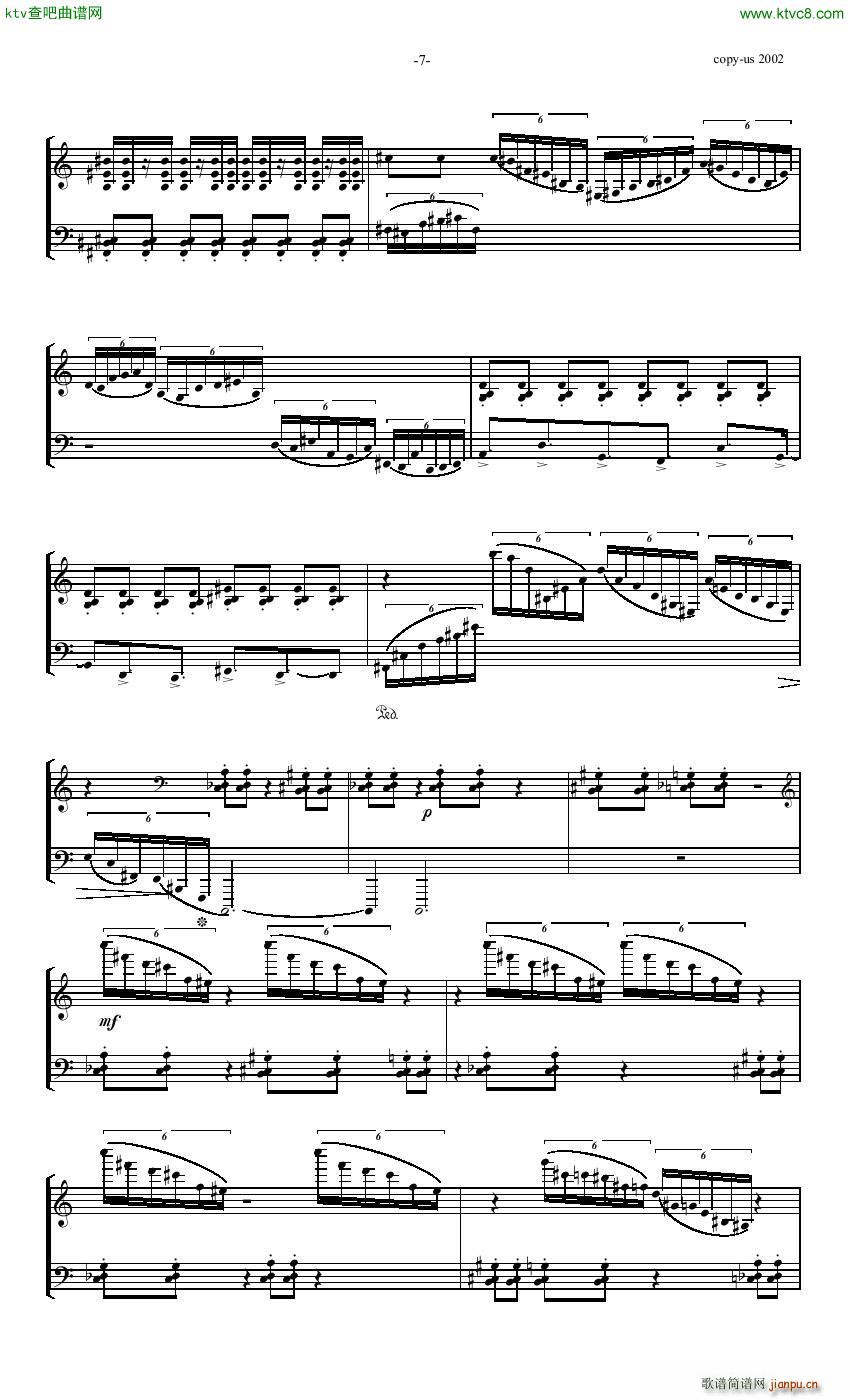 Heiner Frost Toccata for piano6