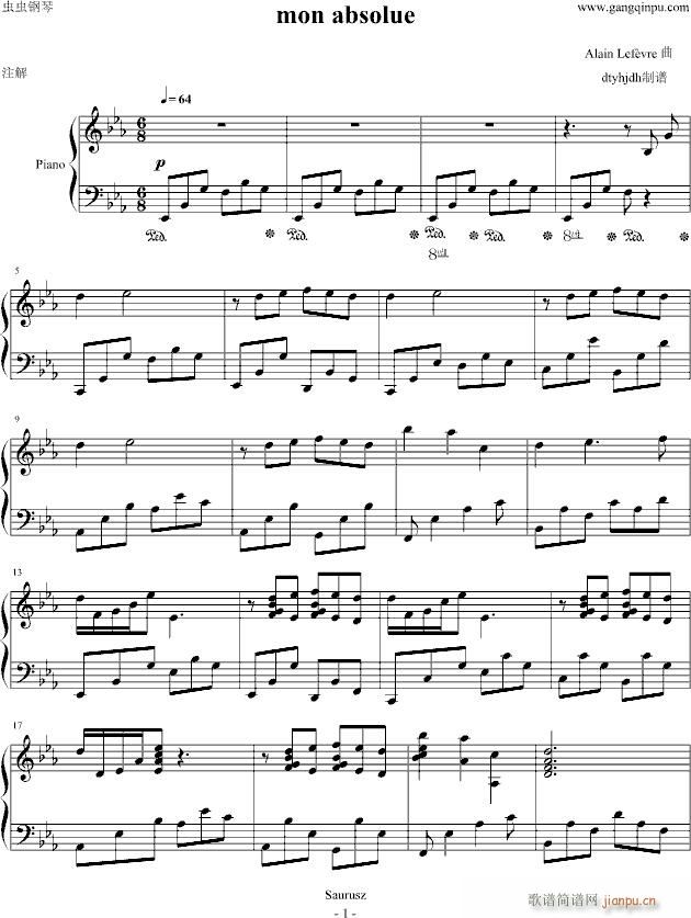 mon absolue_Alain Lefèvre1