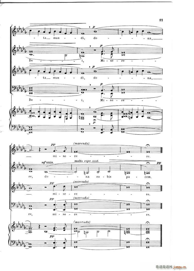 Barber op 11 Agnus Dei10