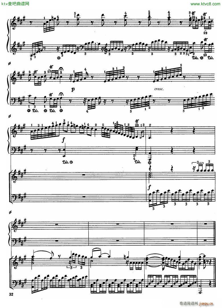 Haydn Piano Concerto in D Major 2pf30