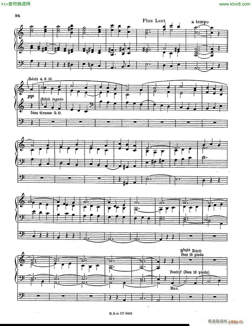Guiraud Georges Offertoire Pascal organ2