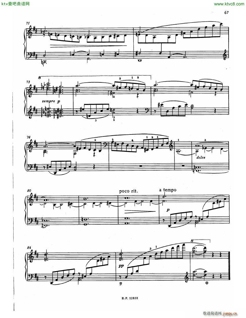 Faure 13 Barcarolle 二8