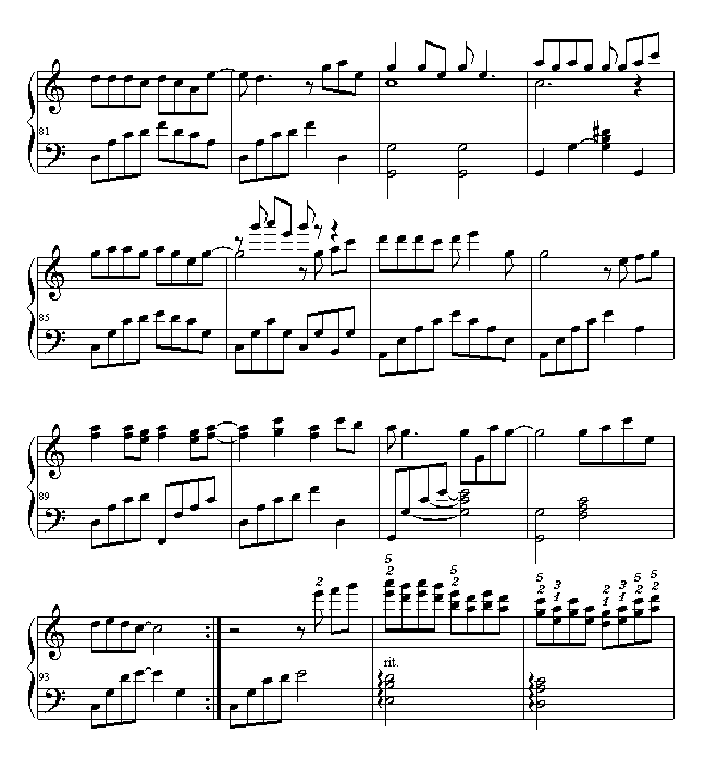 最浪漫的事-钢琴谱(钢琴曲)-赵咏华6