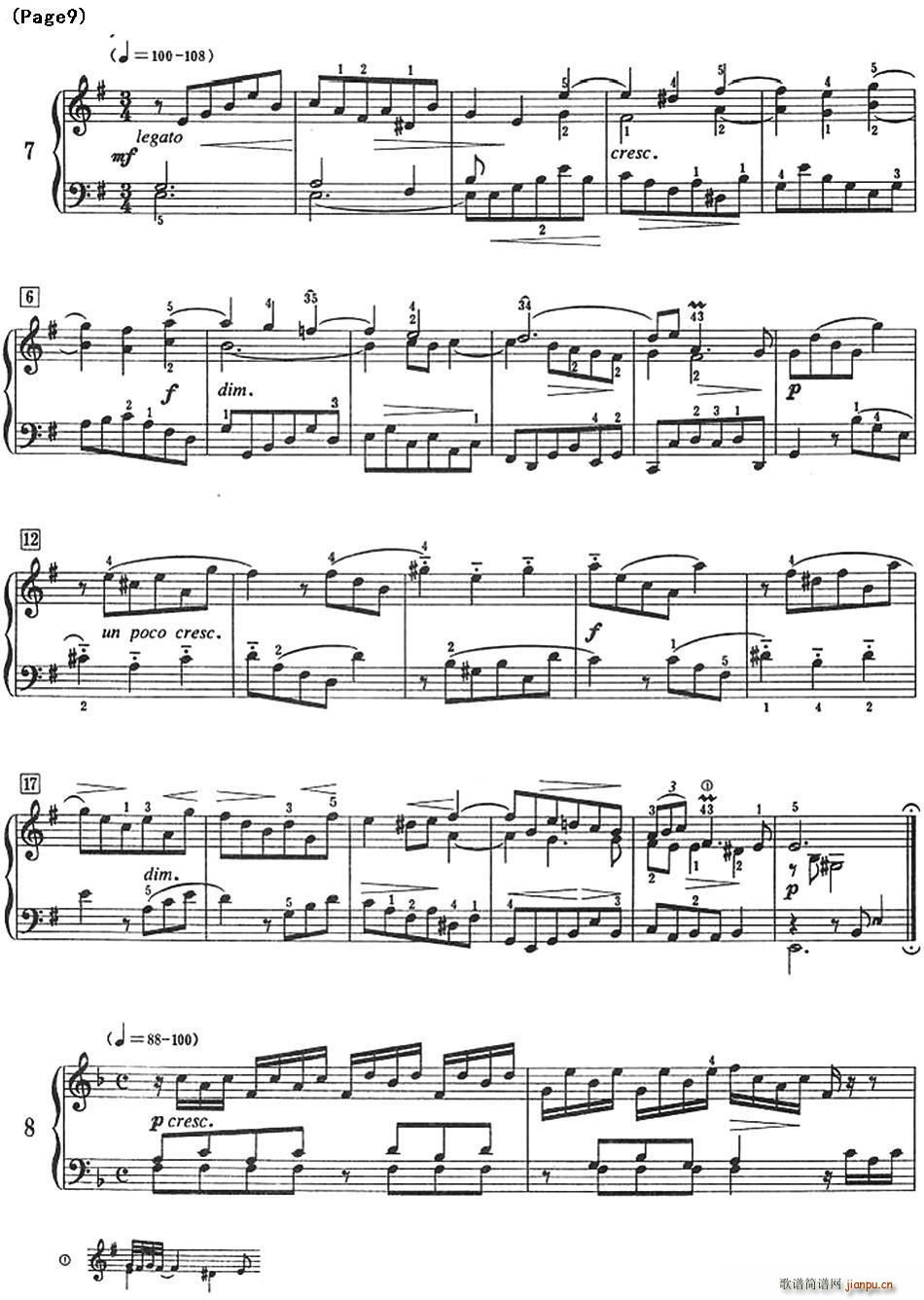 巴赫小前奏曲3