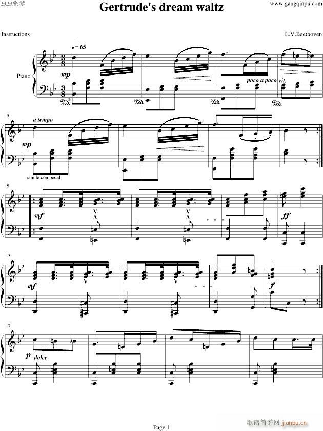 格特鲁德的梦想_贝多芬-beethoven1
