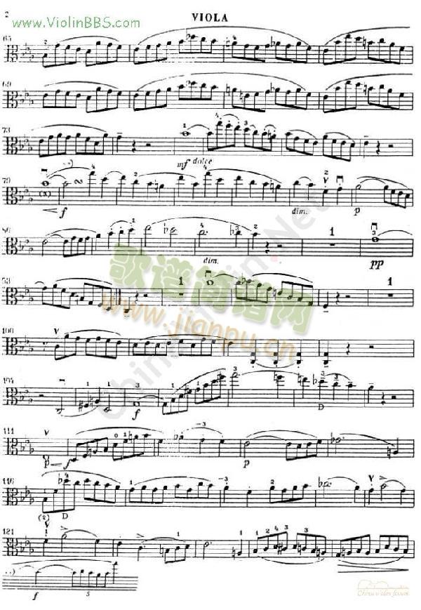 门德尔松《SONATA》中提（ I.）2
